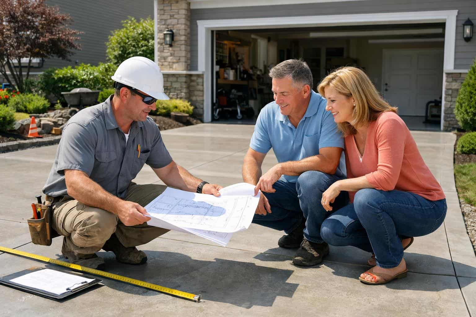 Choosing the Right Contractor for a Concrete Driveway