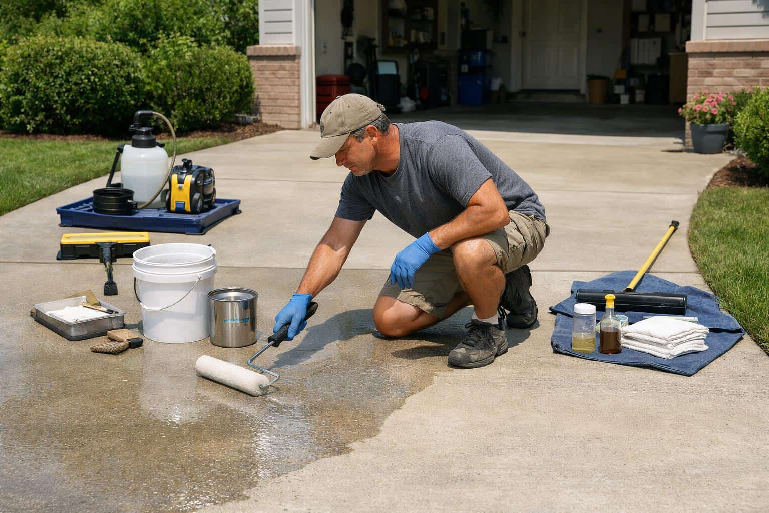 Concrete Driveway Maintenance and Sealing Guide