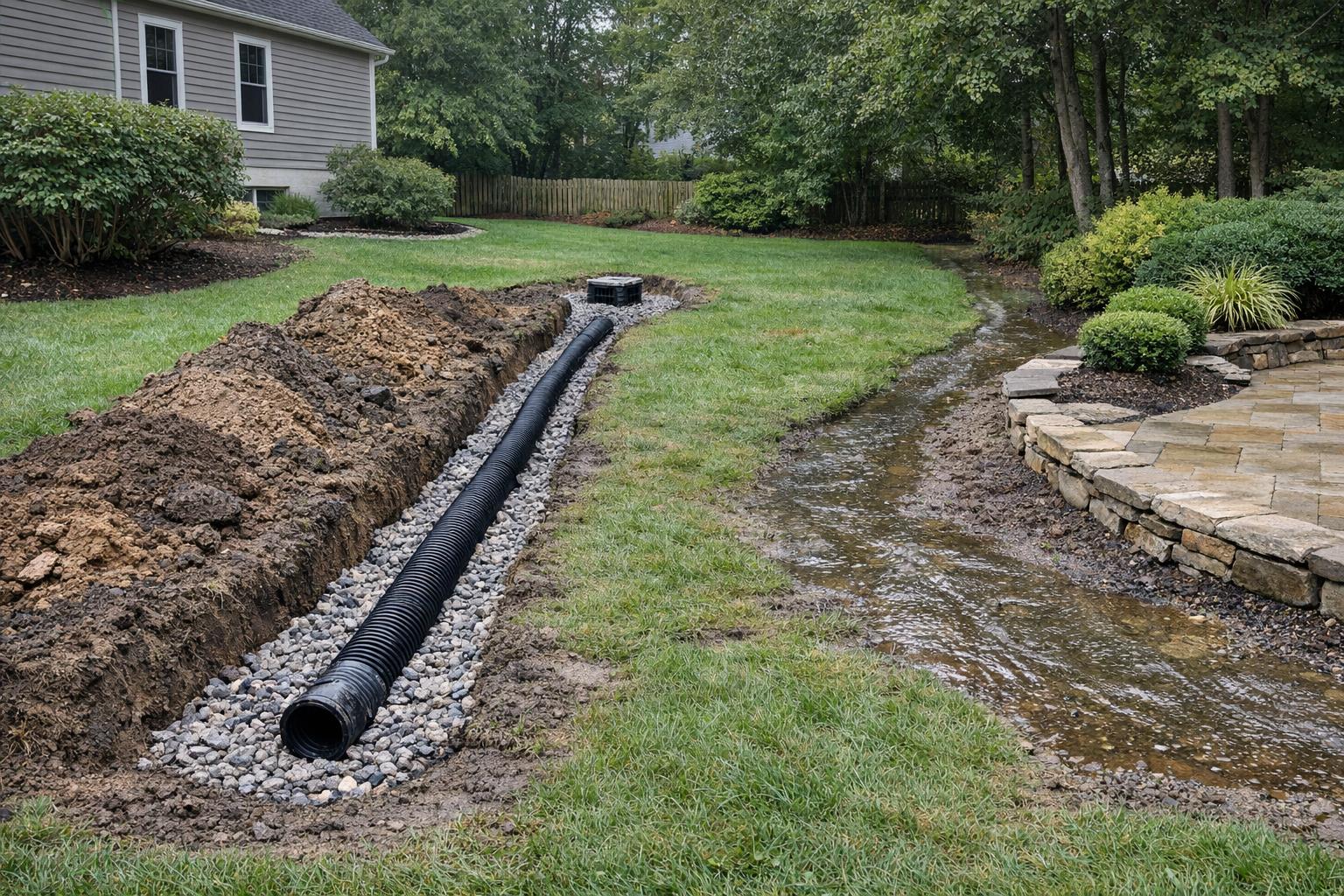What a Drainage Estimate Should Include