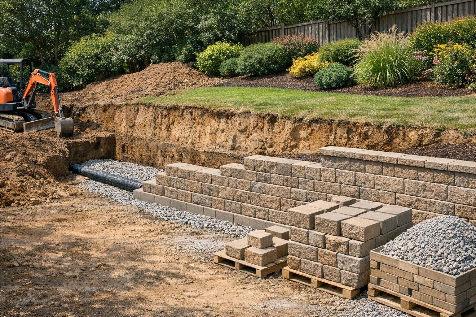 How Long Does a Retaining Wall Project Take Guide