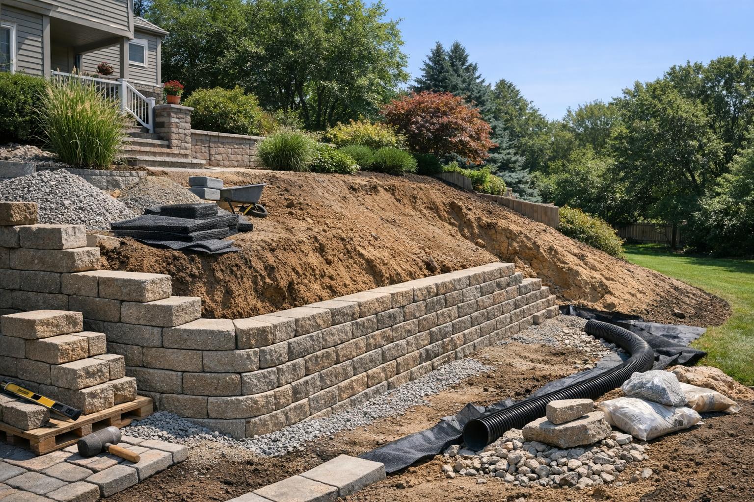 What a Retaining Wall Estimate Should Include