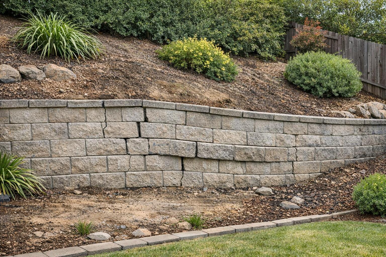 Signs a Retaining Wall May Be Failing Guide