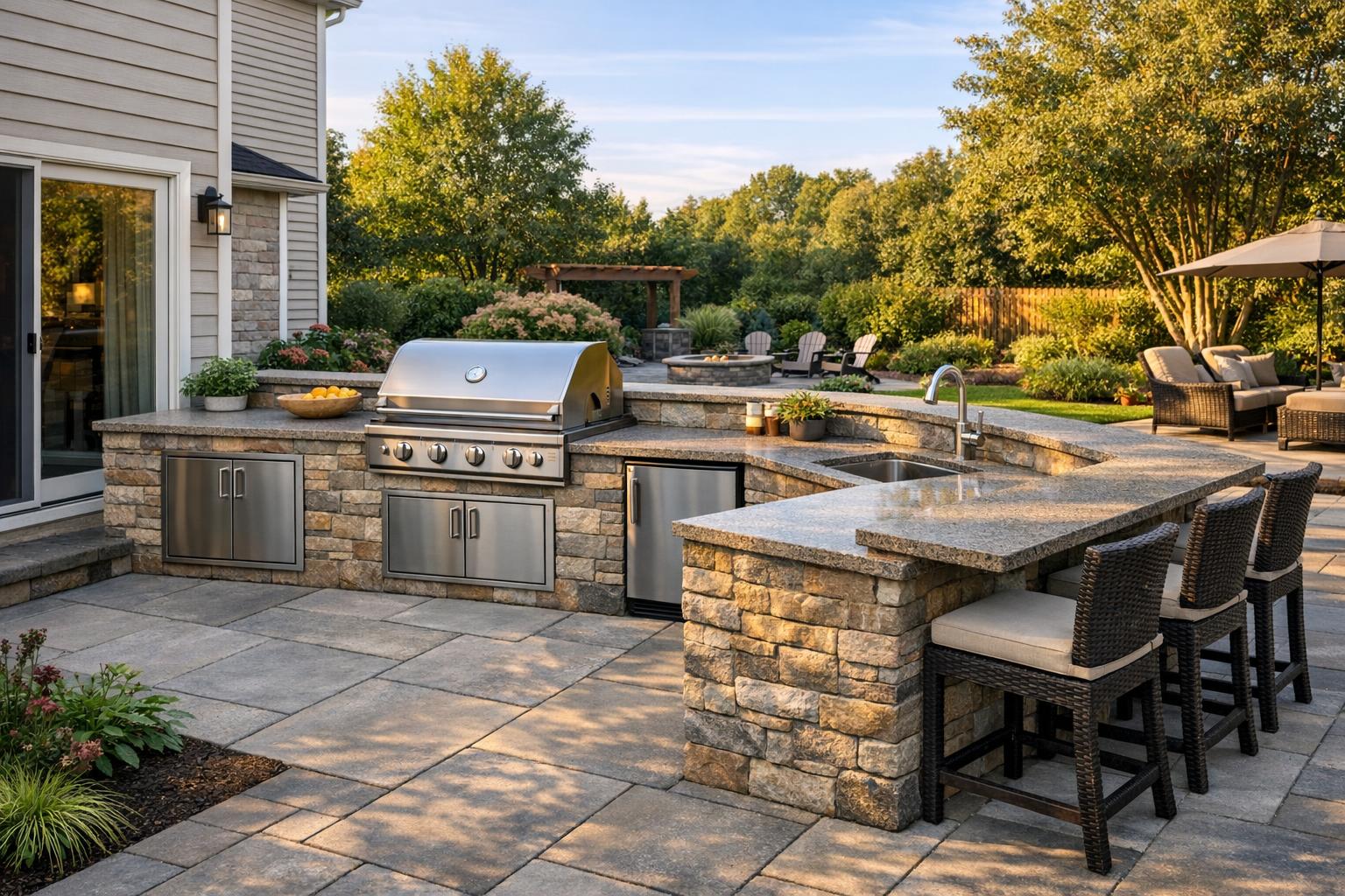 Signs Your Outdoor Kitchen Needs Attention Guide