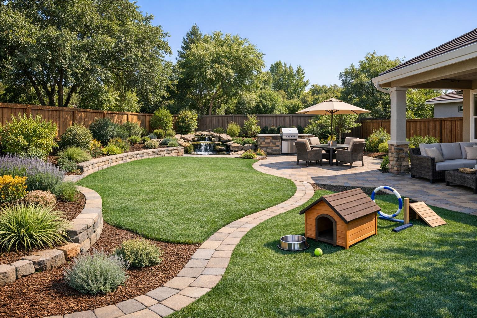Signs Your Pet-Friendly Backyard Landscaping Needs Attention Guide