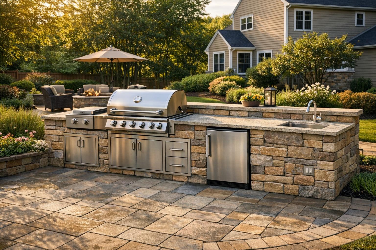 What Affects Outdoor Kitchen Cost Guide for Homeowners